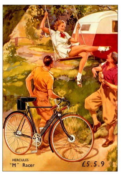 Carteles Vintage Bicicleta - AlfonsoyAmigos