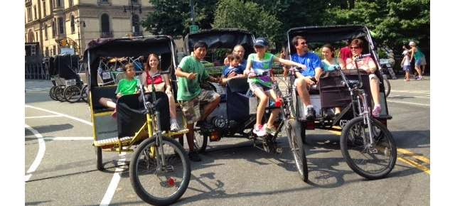 Pedicab Group Tour at Central Park w/Lecoc