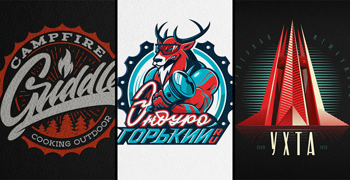 Badge Style Latest Logo Design Trend 2018 Badge Style Latest Logo Design Trend 2018