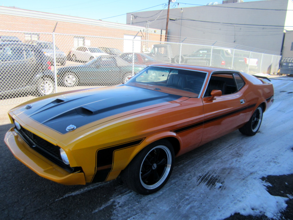 1973 Ford mustang mach 1 fastback sale #1