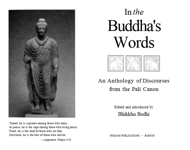 Wisdom Quarterly American Buddhist Journal Bhikkhu Bodhi