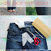 Diy : Lace inset into jeans