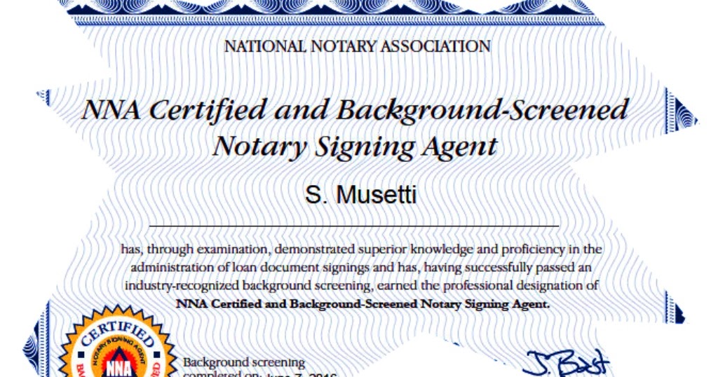 Mobile Notary Business: Notary Public Background Check