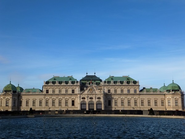Vienne Vienna Wien Belvédère supérieur palais schloss