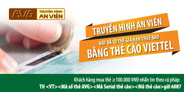 Cách Nạp Tiền Truyền Hình An Viên Bằng Thẻ Cào Viettel, Các …