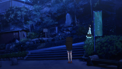 anime shrine background mikehattsu euphonium path sound journeys water
