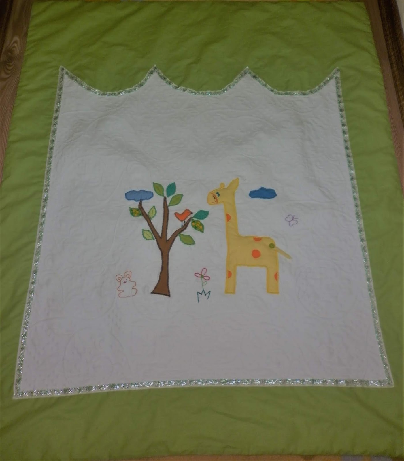 giraffe baby quilt pattern | All about patchwork and quilting