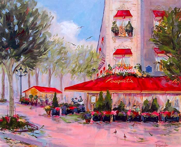 Dorothy Spangler | American Plein-air painter | Parisienne Walkways Dorothy Spangler | American Plein-air painter | Parisienne Walkways