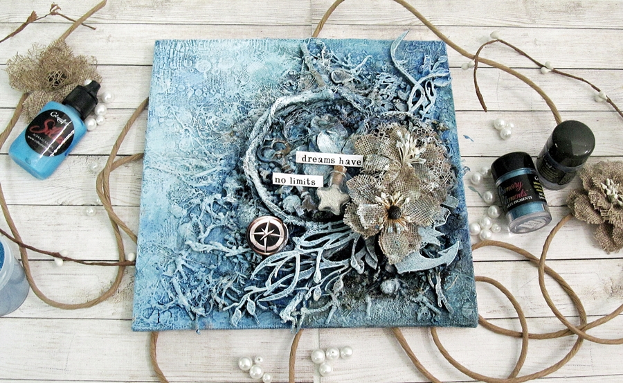 Kalalayaa's Art Stuido Nautical canvas for Colourarte