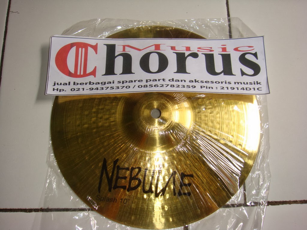 Chorus Music cymbal splash 10" nebulae plush stacking