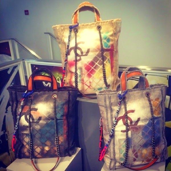 Chanel Spray paint bag My Diy Chanel Inspired Spray Paint Tote