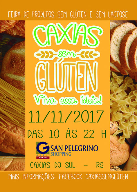 Shopping San Pelegrino, de Caxias do Sul, sedia o primeiro Caxias Sem Glúten Shopping San Pelegrino, de Caxias do Sul, sedia o primeiro Caxias Sem Glúten