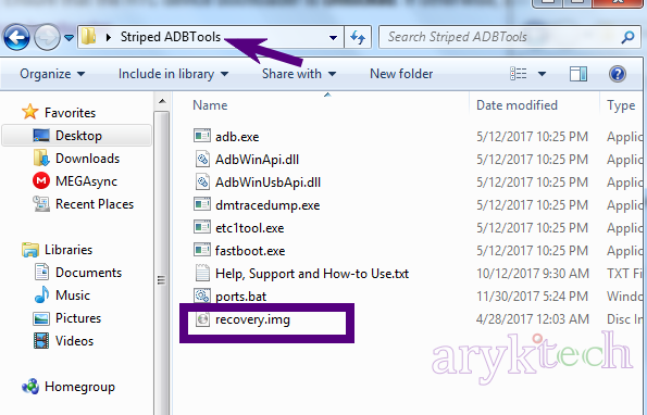 HTC Android Custom Recovery file
