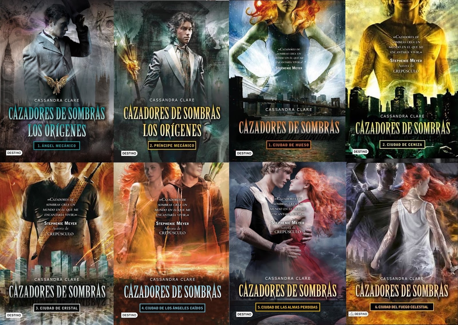 LOS LIBROS MI PASION: LA SAGA DE CAZADORES DE SOMBRAS LOS LIBROS MI PASION: LA SAGA DE CAZADORES DE SOMBRAS