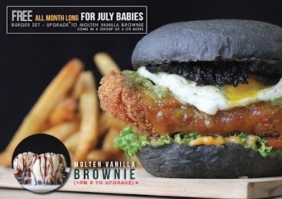 myBurgerLab Free Burger July Birthday Promo