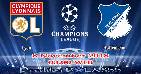 Prediksi Bola855 Lyon vs Hoffenheim 8 November 2018 Prediksi Bola855 Lyon vs Hoffenheim 8 November 2018