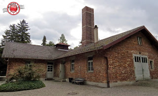 Crematorio en Campo Concentración Dachau, Alemania