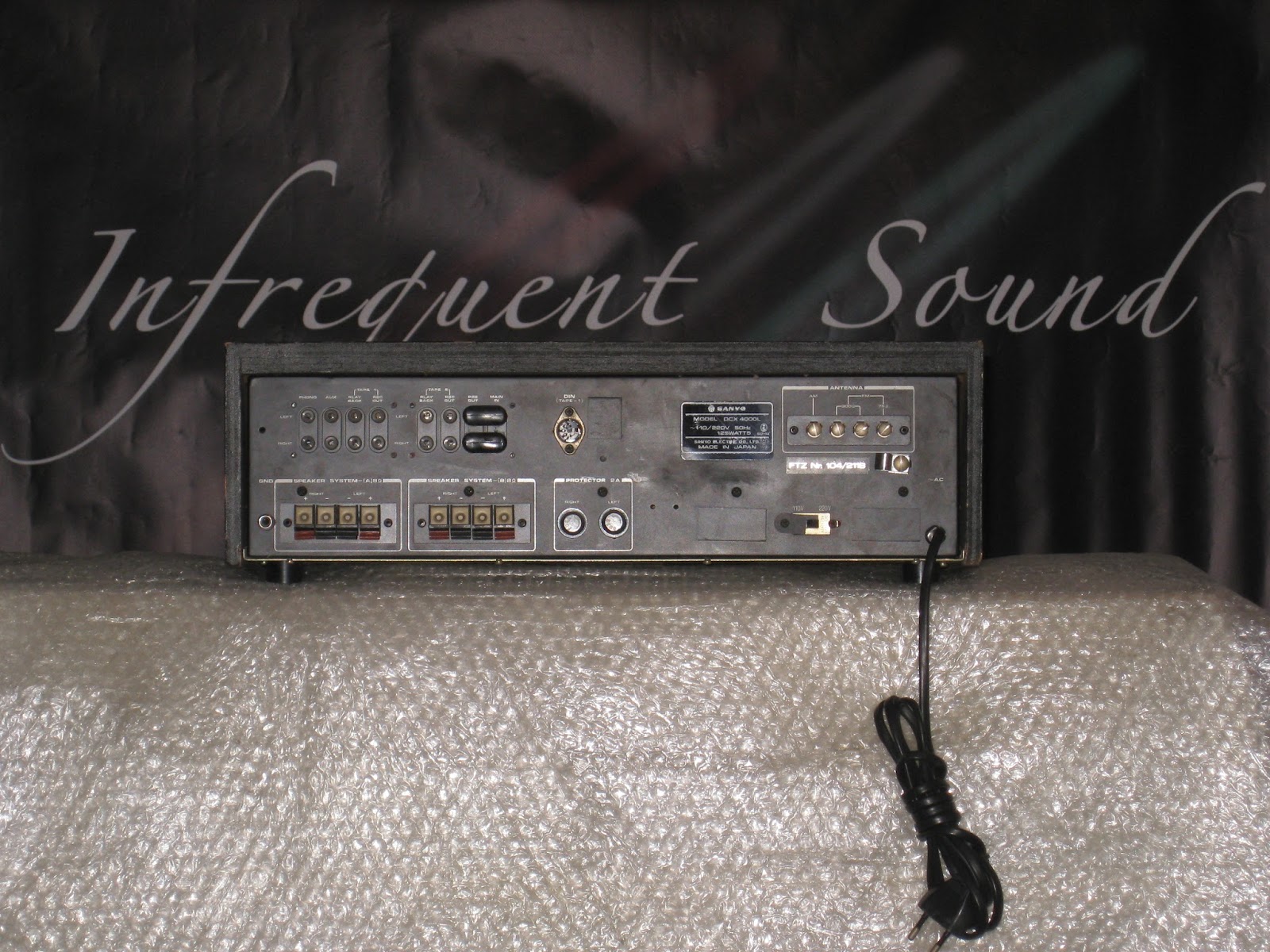 Infrequent Sound [sex Tex] Technology Sanyo Dcx 4000l