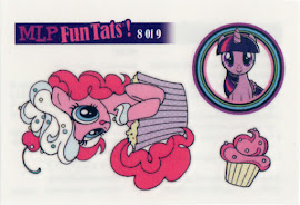 My Little Pony Tattoo Card 8 Equestrian Friends Trading Card