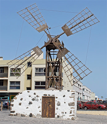 Windmill in Coralejo Fuerteventura Windmill in Coralejo Fuerteventura