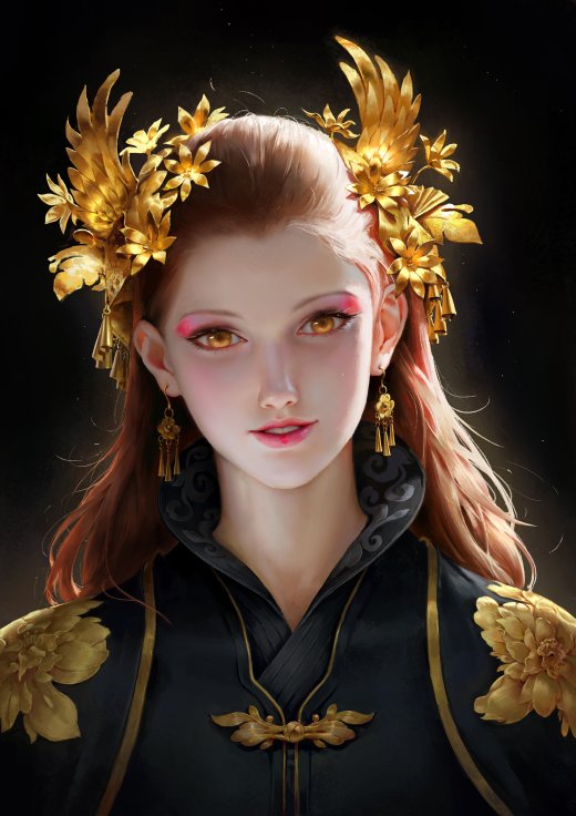 As belas ilustrações de fantasia e ficção científica com mulheres de Wenfei Ye Wenfei Ye artstation arte ilustrações fantasia ficção científica mulheres chinesas steampunk games