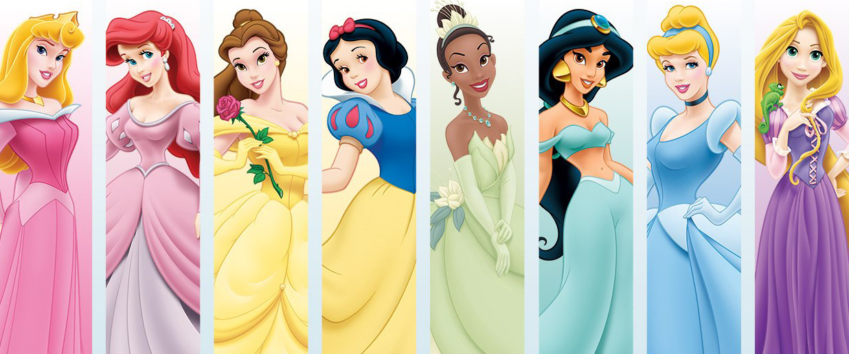 dibujos ideia criativa desenho princesas disney coloridos