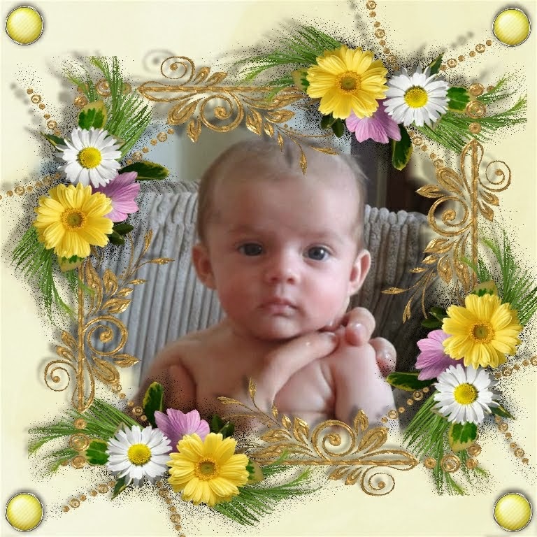 My gorgeous Great Granddaughter