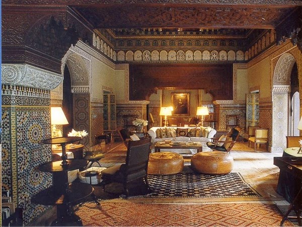 Moroccan style interior design