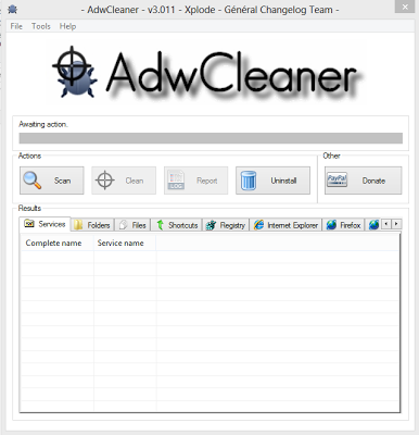Membersihkan Virus dengan Software Adw Cleaner Free