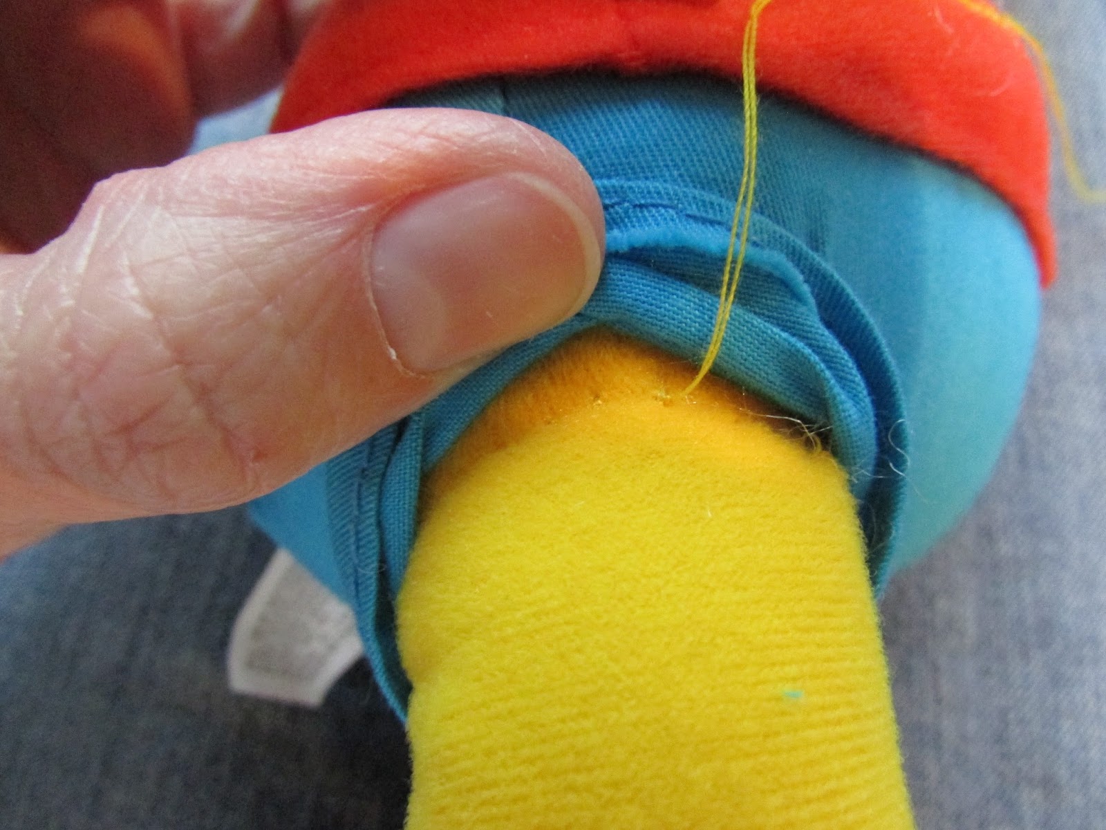 Create Kids Couture How to Repair a Stuffed Animal with Needle and Thread
