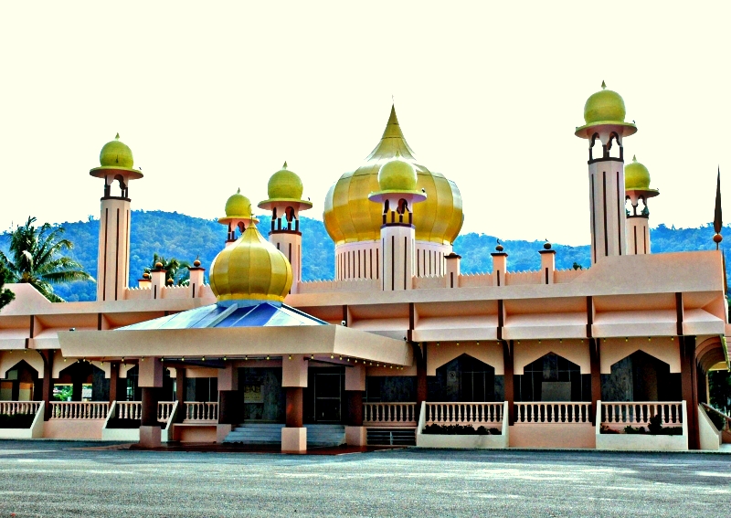 Мечеть в Шри Ланке.