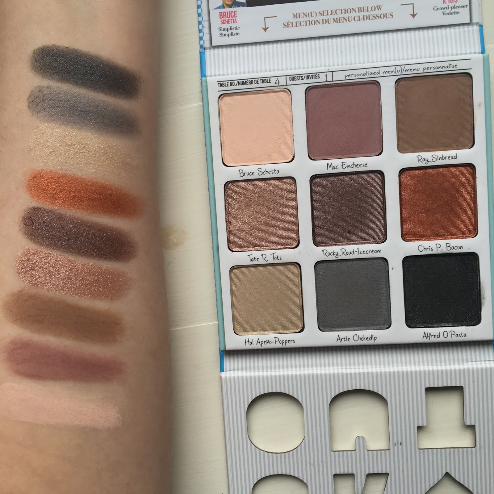 ChewyCheesecake: The Balm 'Appétit' Palette Review and Swatches