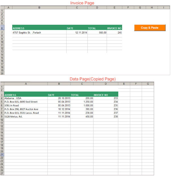 excel vba copy paste