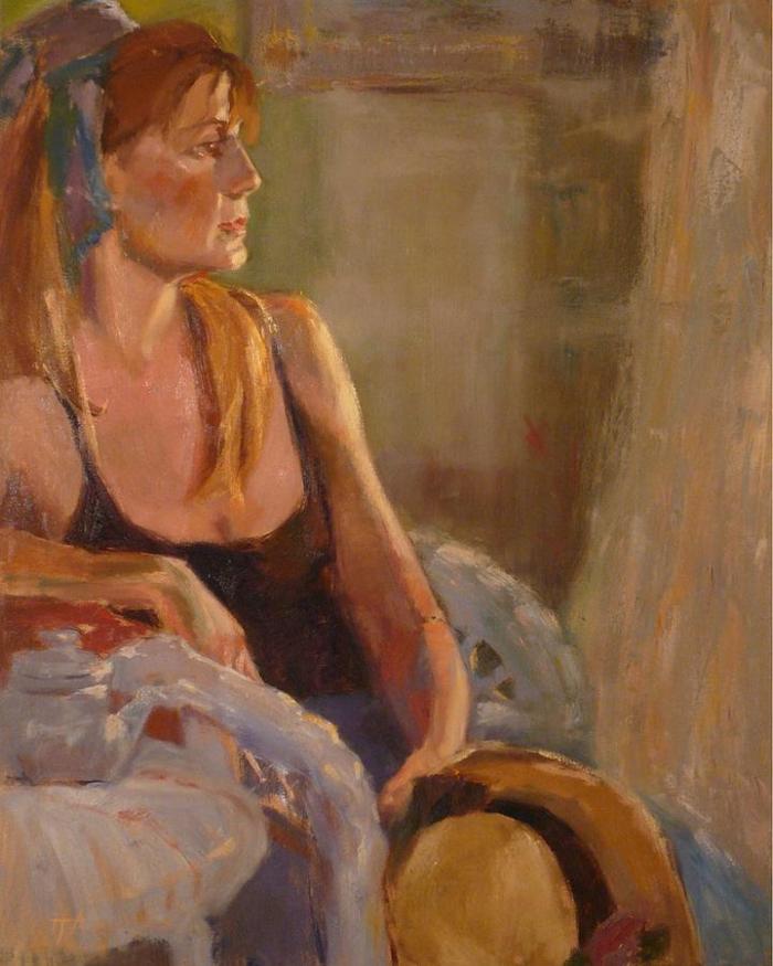Польский художник. Irena Jablonski