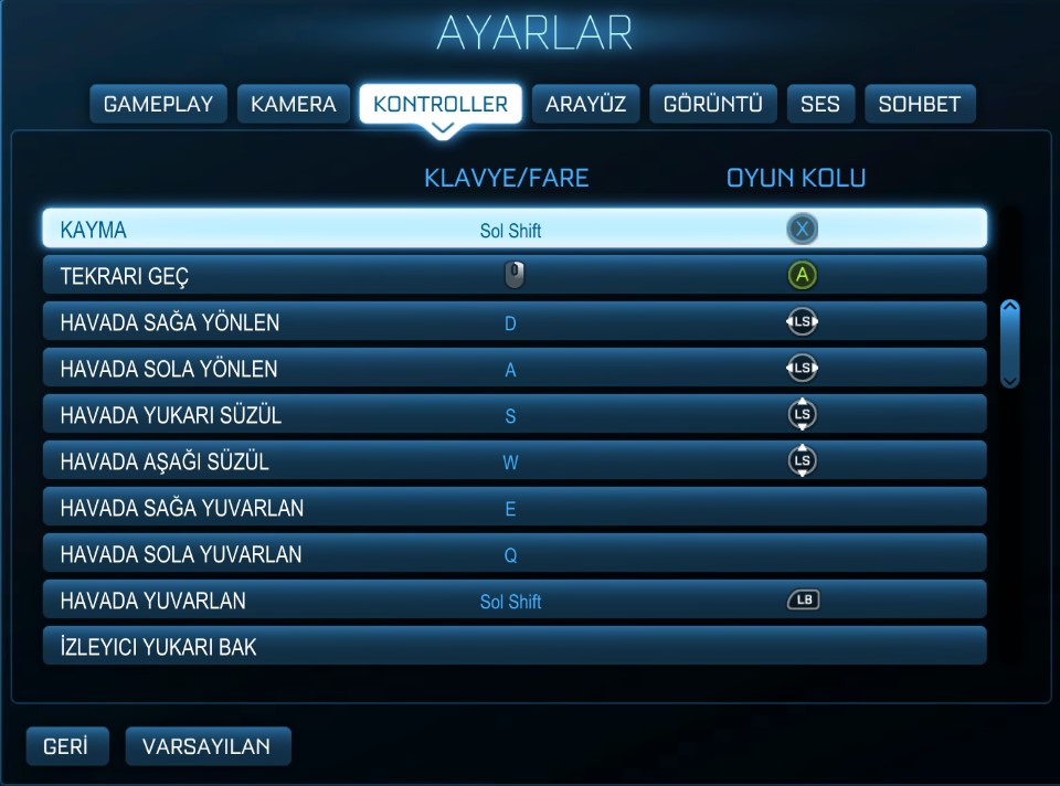 Rocket League Nasıl Oynanır? Taktikler ve Tavsiyeler! 26 Rocket League kol ayarları-gamepad