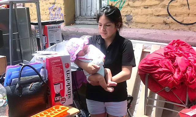 30 familias fueron desalojadas de inmueble en el centro de Santiago
