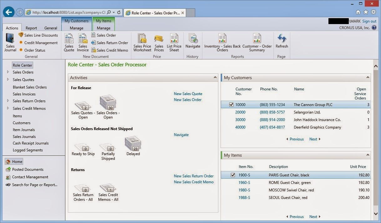 How to Create Navision Report 2013 using RDLC format report using