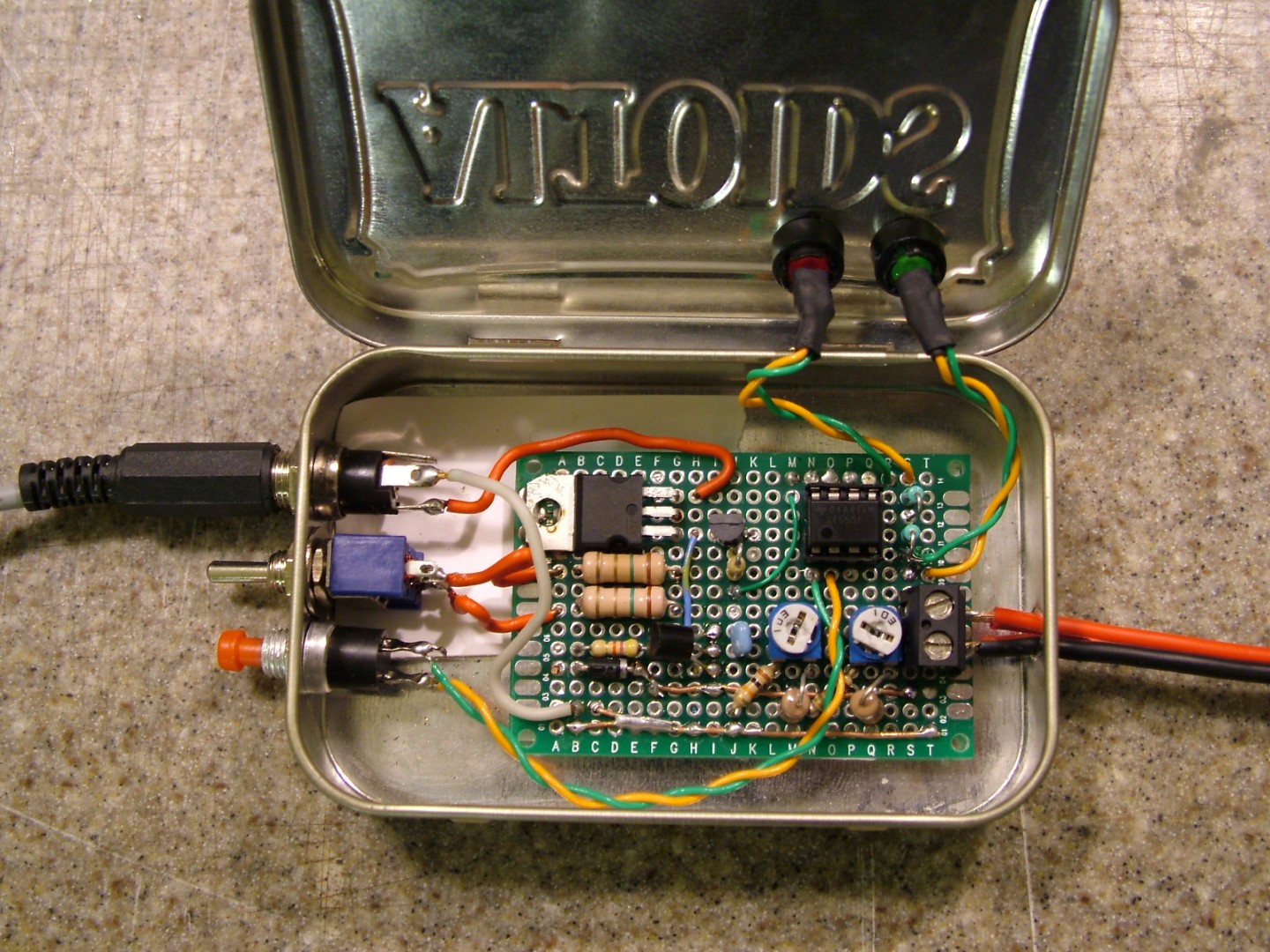 Constant Current Battery Charging Circuit Diagram