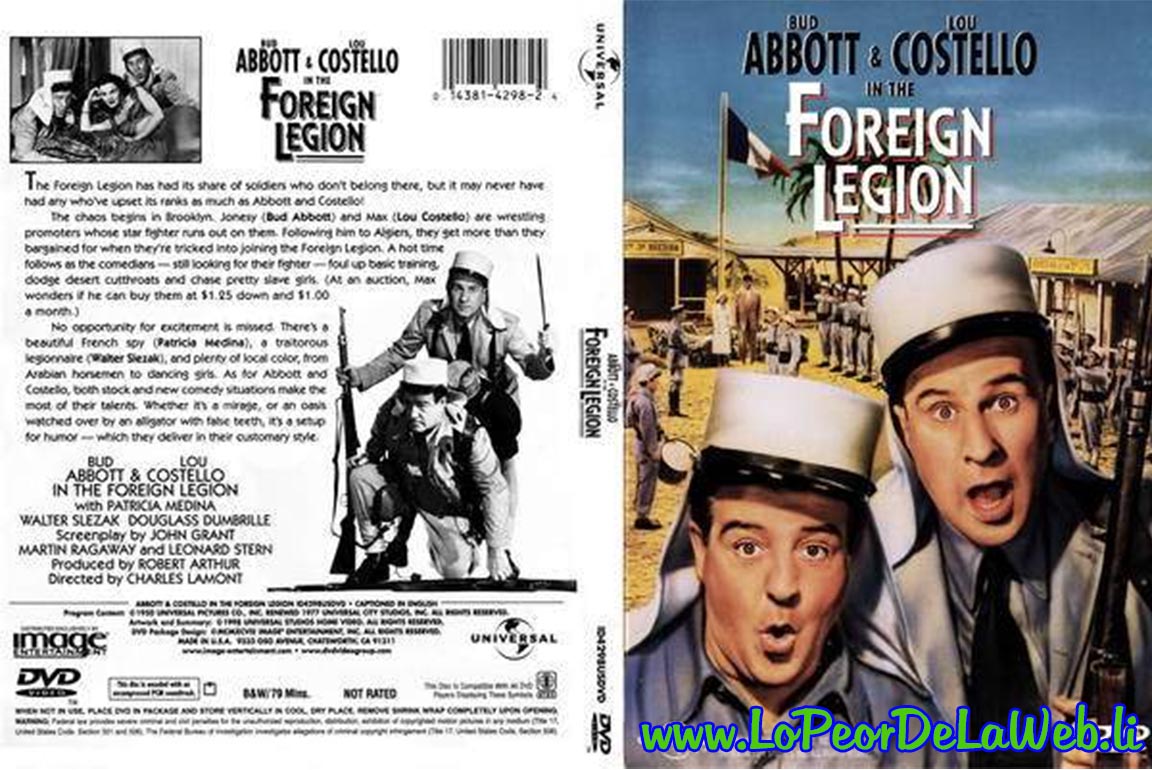 Abbott y Costello en la Legión Extranjera (1950)