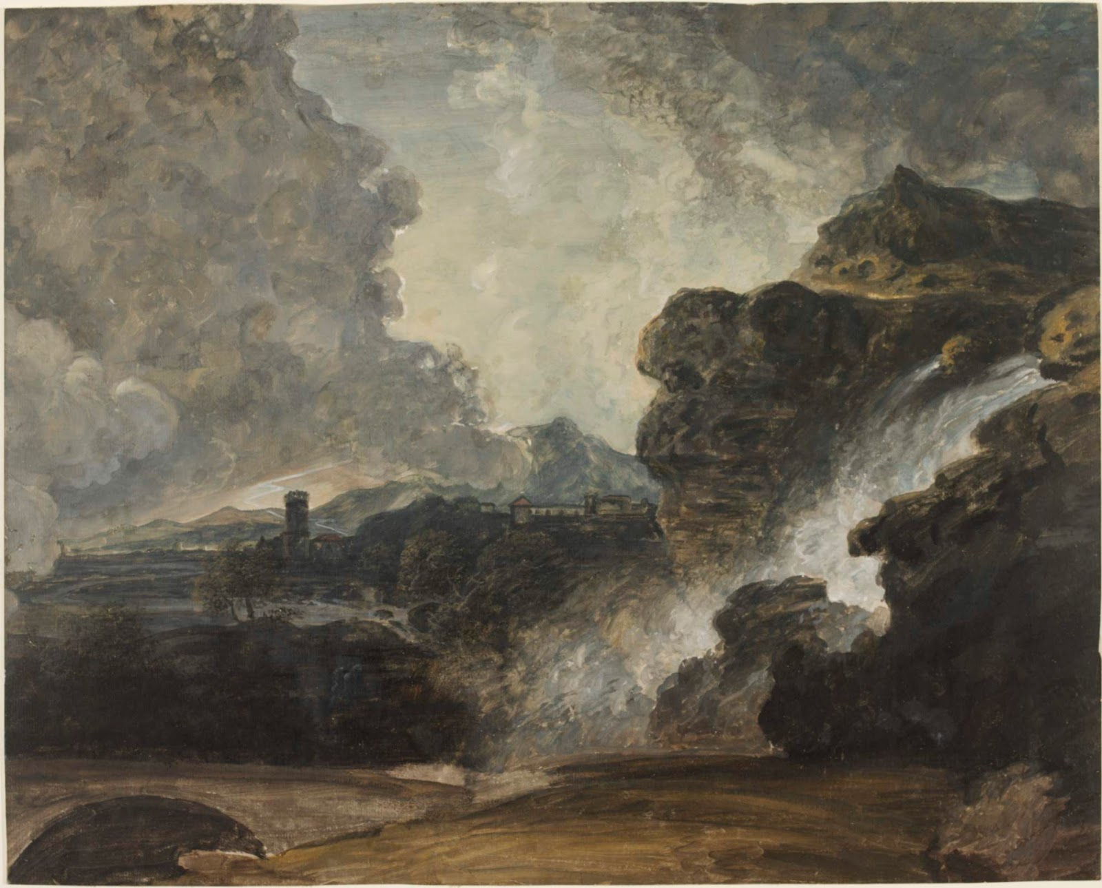 Spencer Alley European Landscape Paintings 18th century