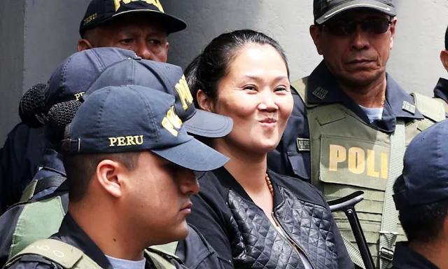 Keiko Fujimori en el penal Anexo Mujeres de Chorrillos