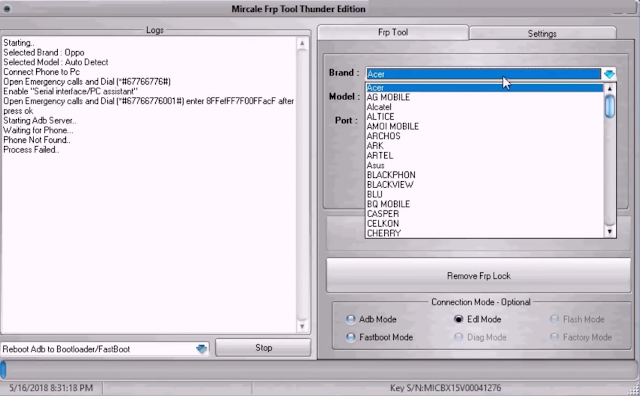Miracle FRP Tool v1.32 Latest Setup Free Download