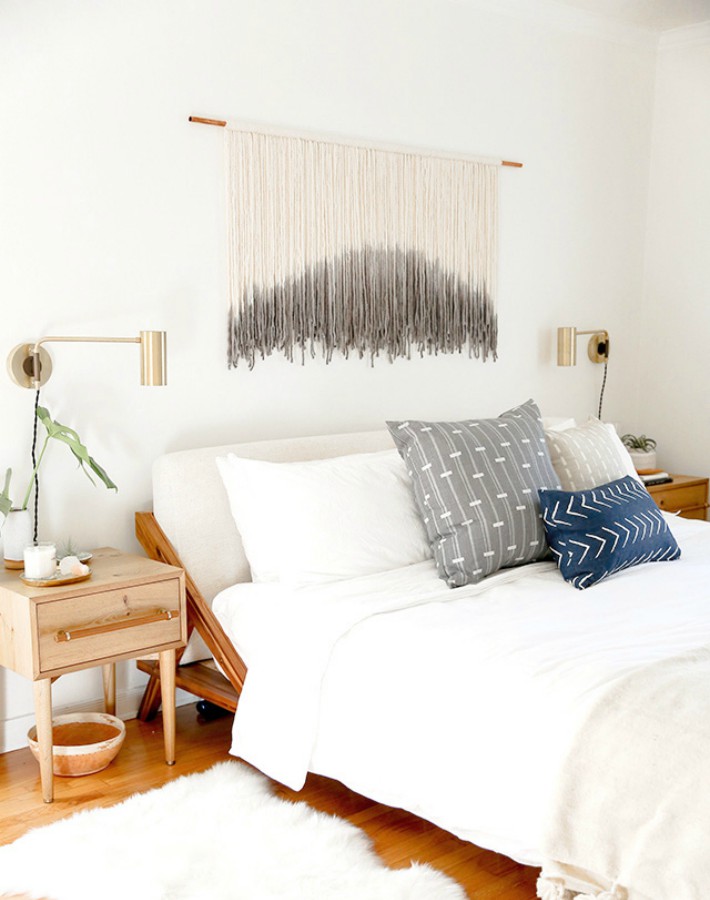 4 tutoriales para cabeceros handmade y lowcost