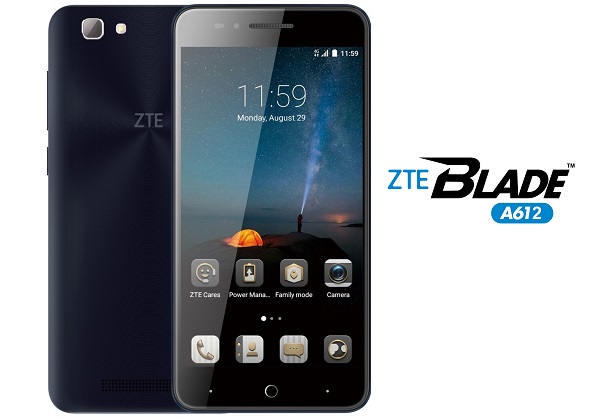 El Blade A612 de ZTE incluye 4000 mAh de batería y Android Nougat, planes y precios