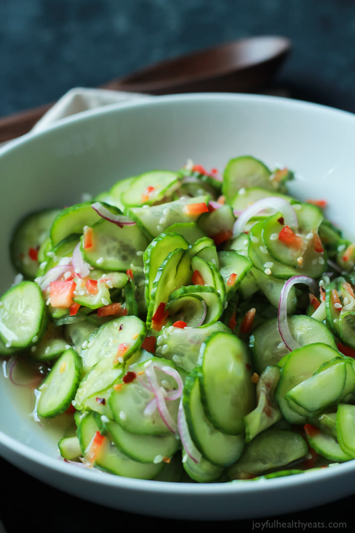 Asian Cucumber Salad | THE KITCHEN FOOD