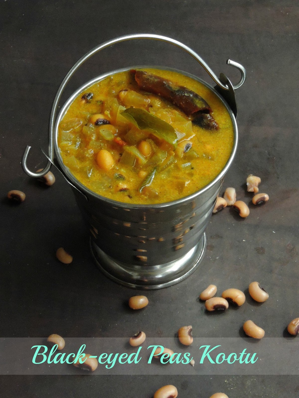 Priya's Versatile Recipes Blackeyed Peas & Watermelon Rind Kootu