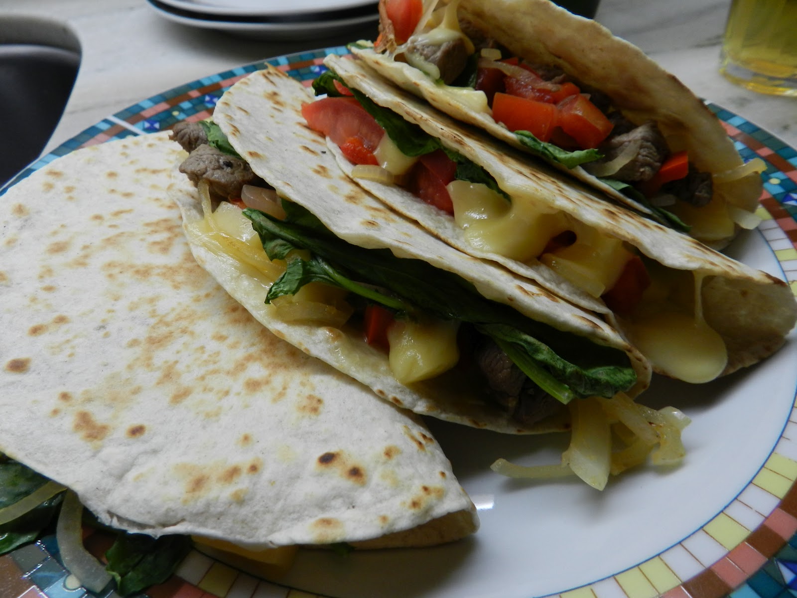 Tacos Rápidos Ensuciando la Cocina