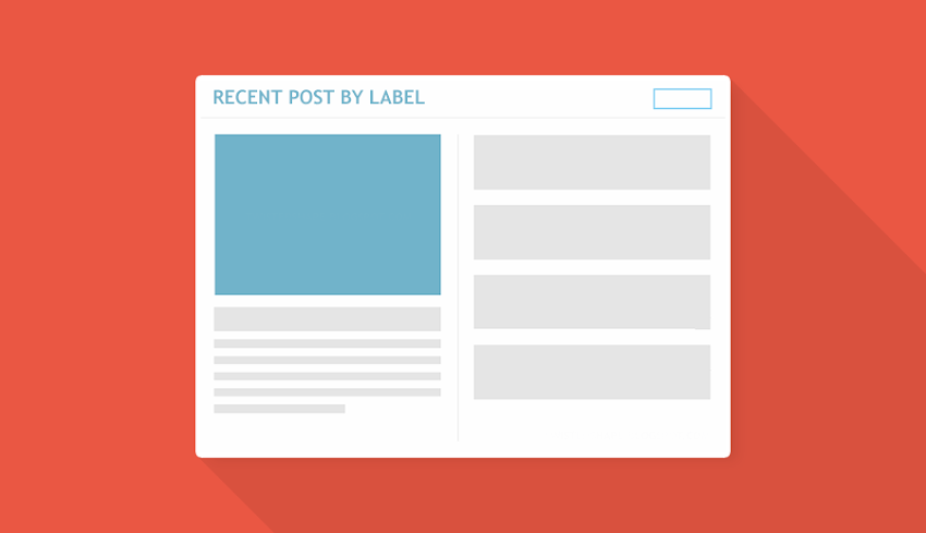 Cara Memasang Widget Recent Post by Label di Blog