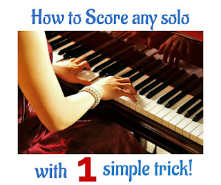 How to score music solo