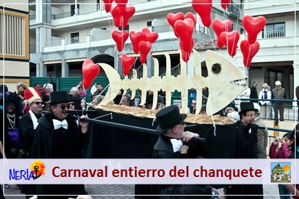 El domingo, el entierro del Chanquete cierra los actos del carnaval de Nerja